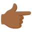 pointed hand