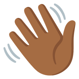 waving hand